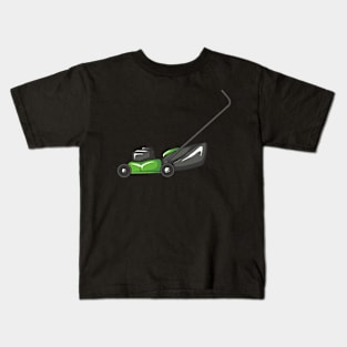 Lawn Mower Gardener Kids T-Shirt